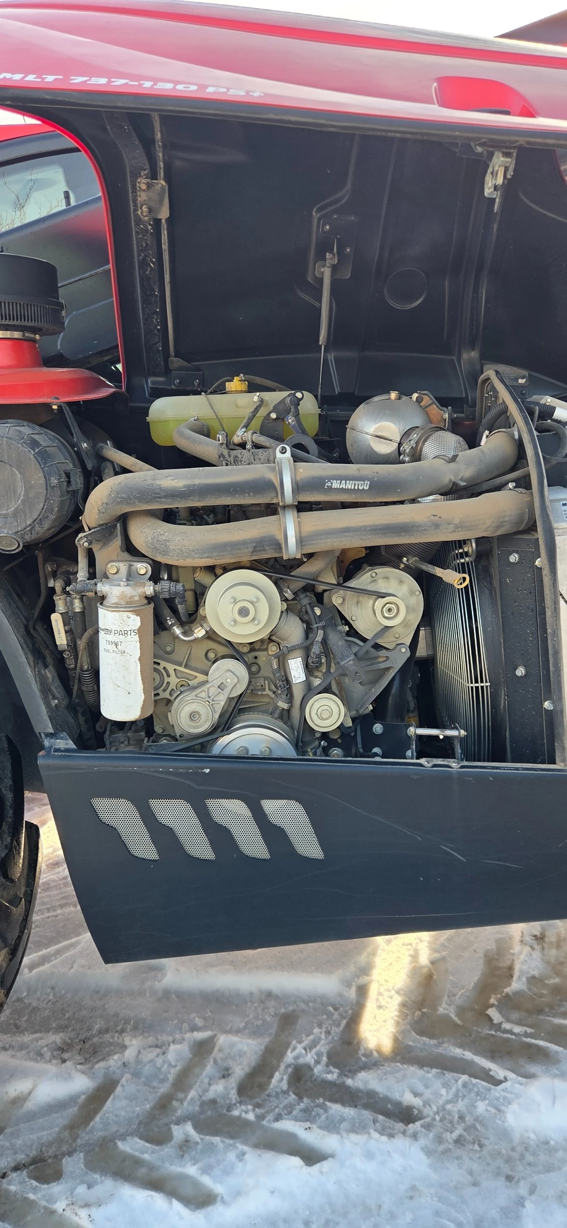 Телескопичен товарач Manitou 737-130 - изображение 10