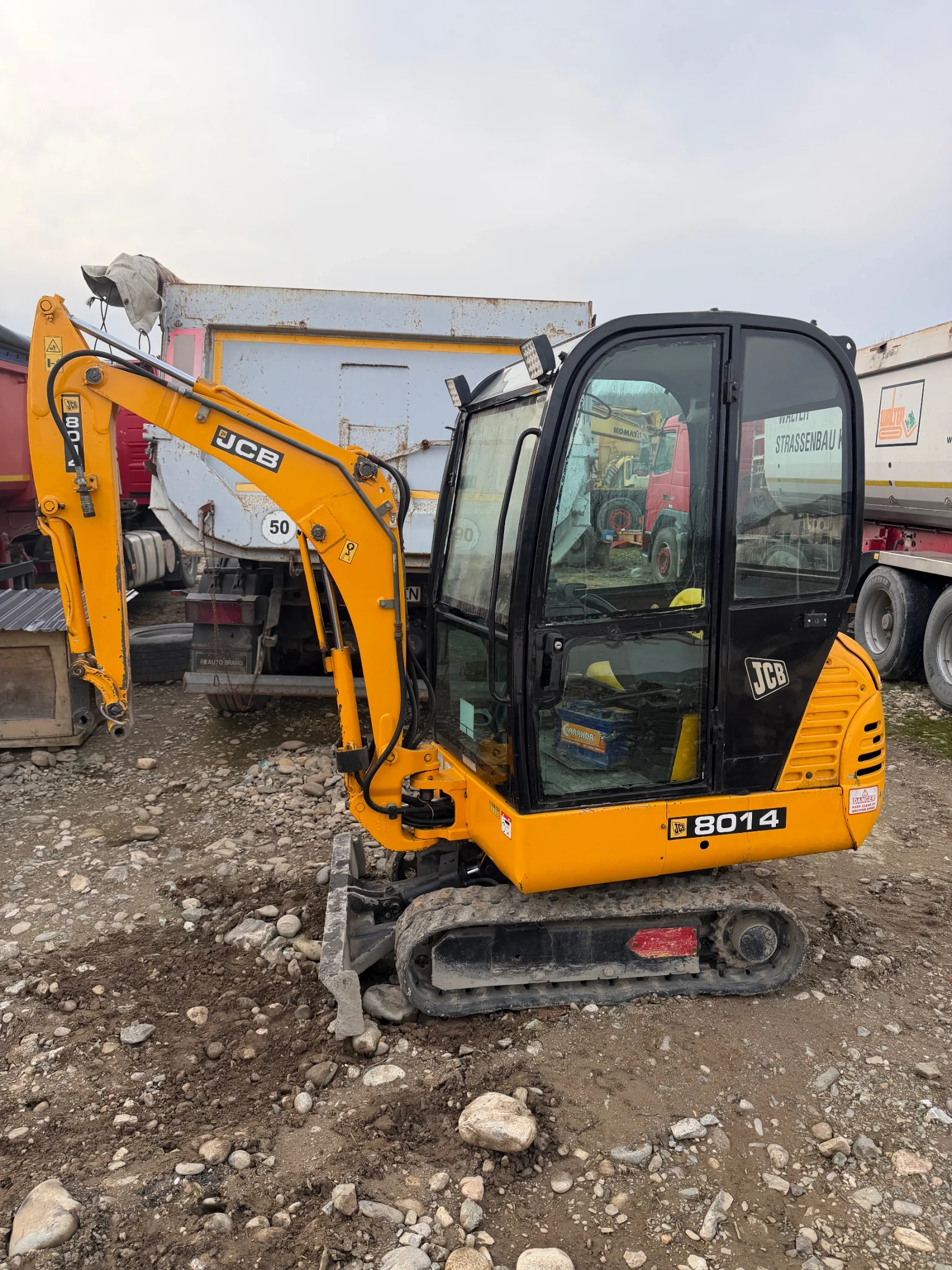 Багер JCB 8014 КАБИНА/ПАРНО ПЕРФЕКТЕН