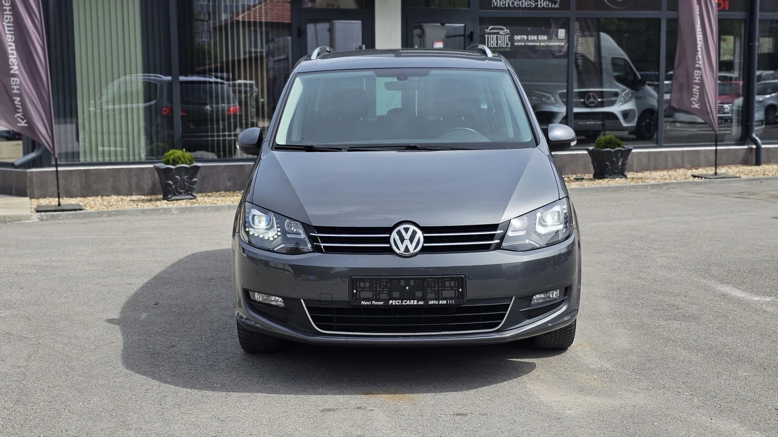 VW Sharan 2.0TDi 150HP 4Motion 6SP-ДИСТРОНИК-LED-ЛИЗИНГ - изображение 2