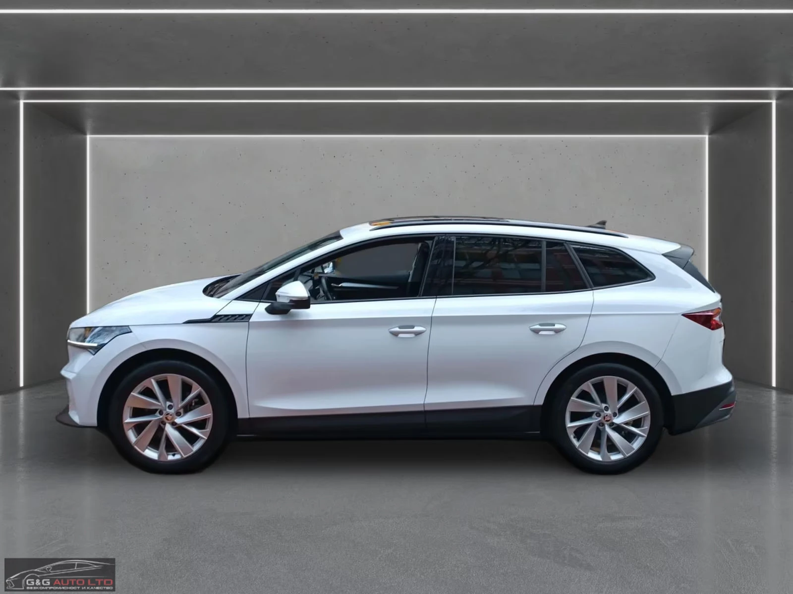 Skoda Enyaq iV60/179HP/PANO/CAM/NAVI/LED/CPLAY/359q, снимка 3 - Автомобили и джипове - 54737296