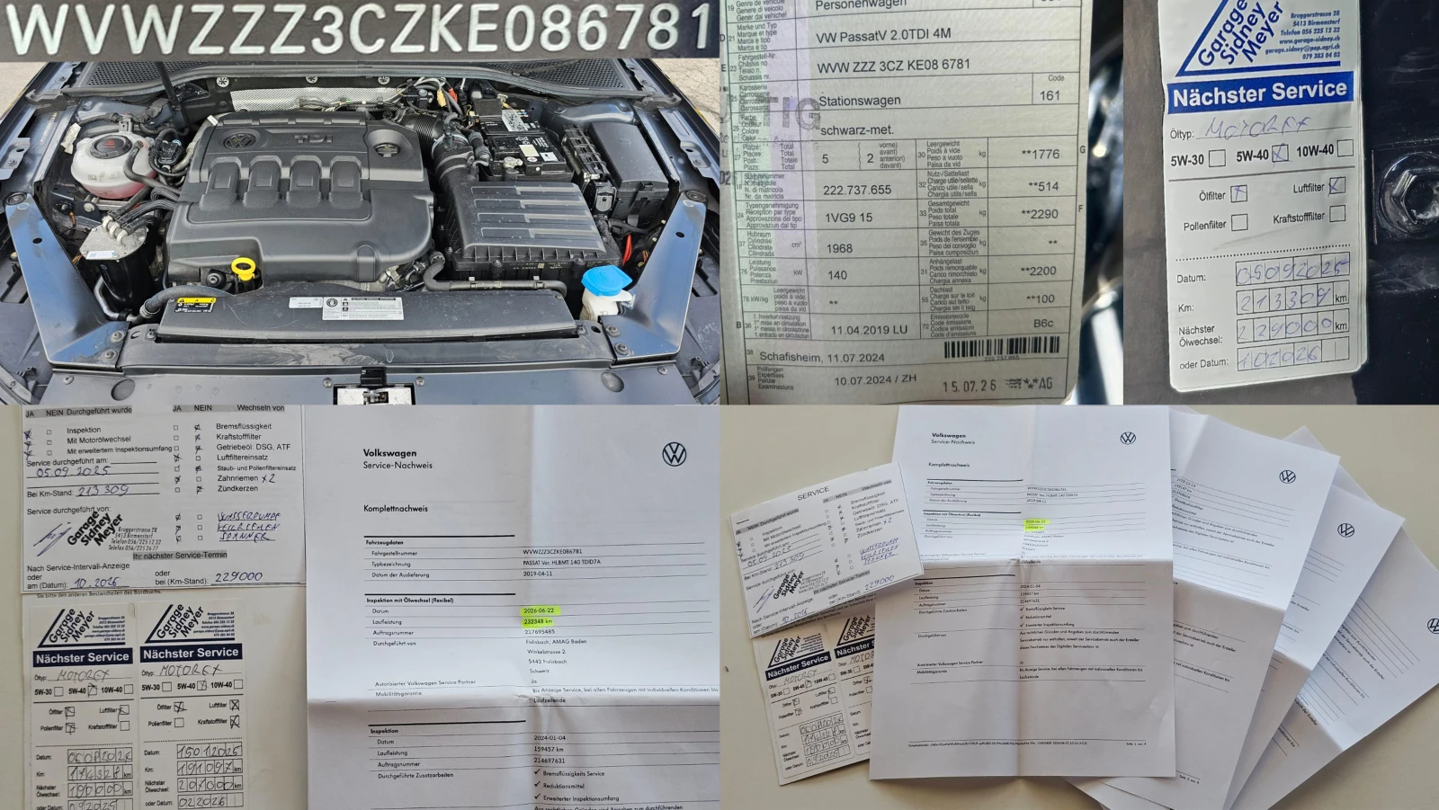 VW Passat 2.0TDi 4x4 DSG CH-FULL-360 -ДИСТ-ИСТОРИЯ VW-ЛИЗИНГ, снимка 16 - Автомобили и джипове - 56119670
