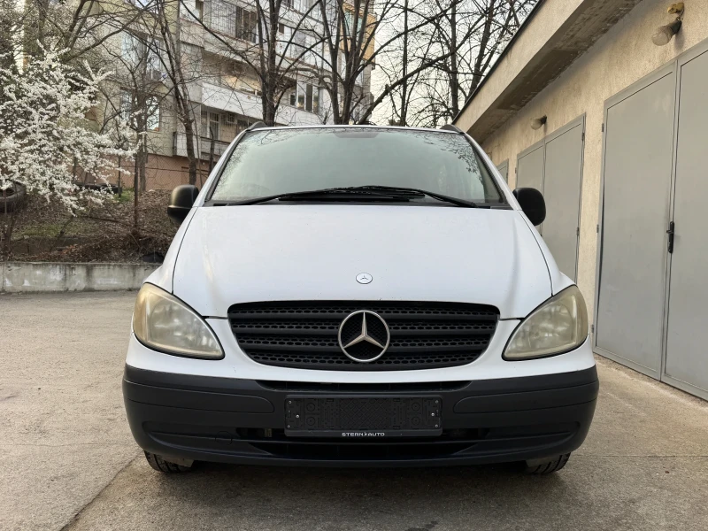 Mercedes-Benz Vito 111 CDI* Mакси База* Климатик* 6 места, снимка 2 - Бусове и автобуси - 49509941