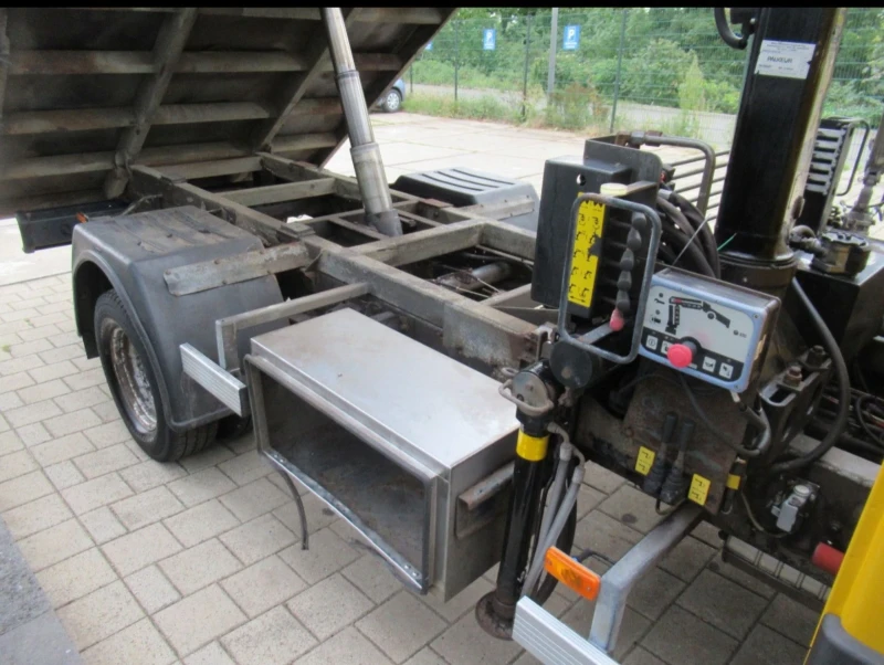 Iveco 60с15 Самосвал с кран HIAB 0044 + щипка, снимка 3 - Бусове и автобуси - 53094230