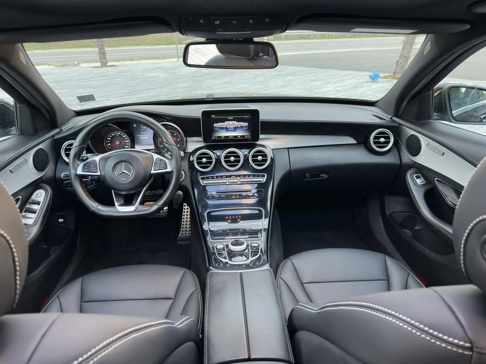 Mercedes-Benz C 220 D/AMG LINE/PANORAMA/LIZING | Mobile.bg � ����������� 12