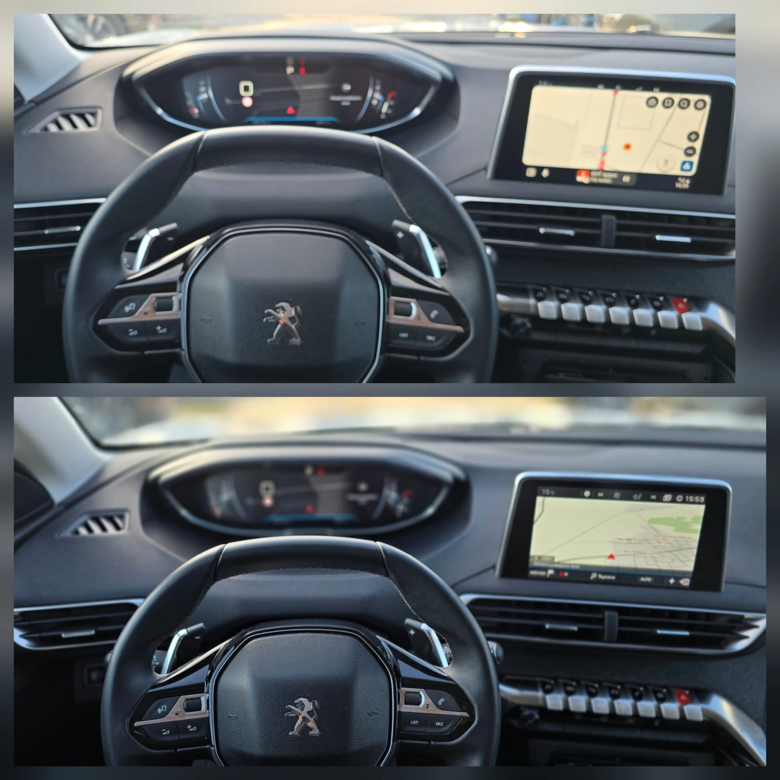 Peugeot 5008 1.6T 180к.с 100%км WIRELESS CAR PLAY/ANDROID AUTO, снимка 10 - Автомобили и джипове - 53802430