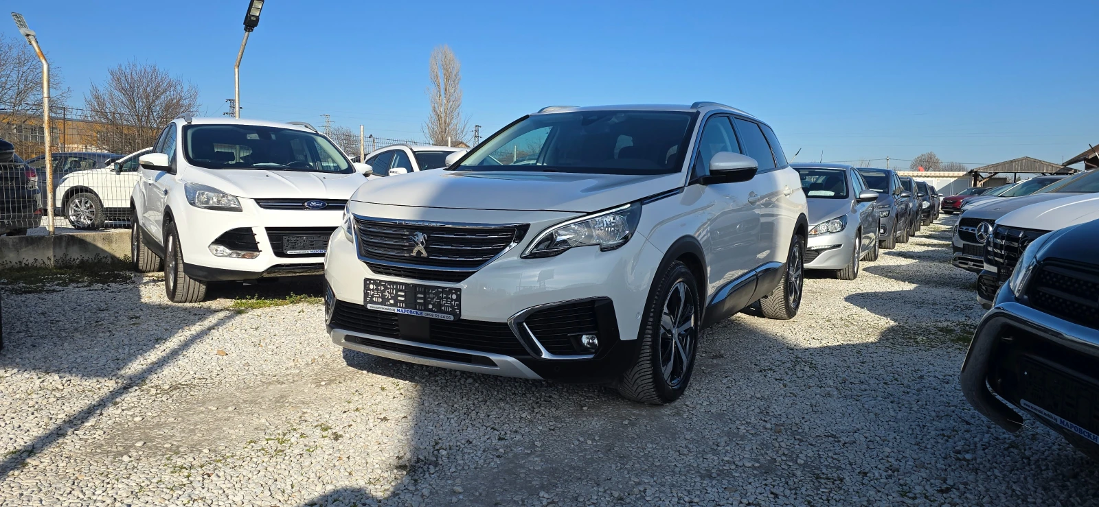 Peugeot 5008 1.6T 180к.с 100%км WIRELESS CAR PLAY/ANDROID AUTO, снимка 3 - Автомобили и джипове - 53802430