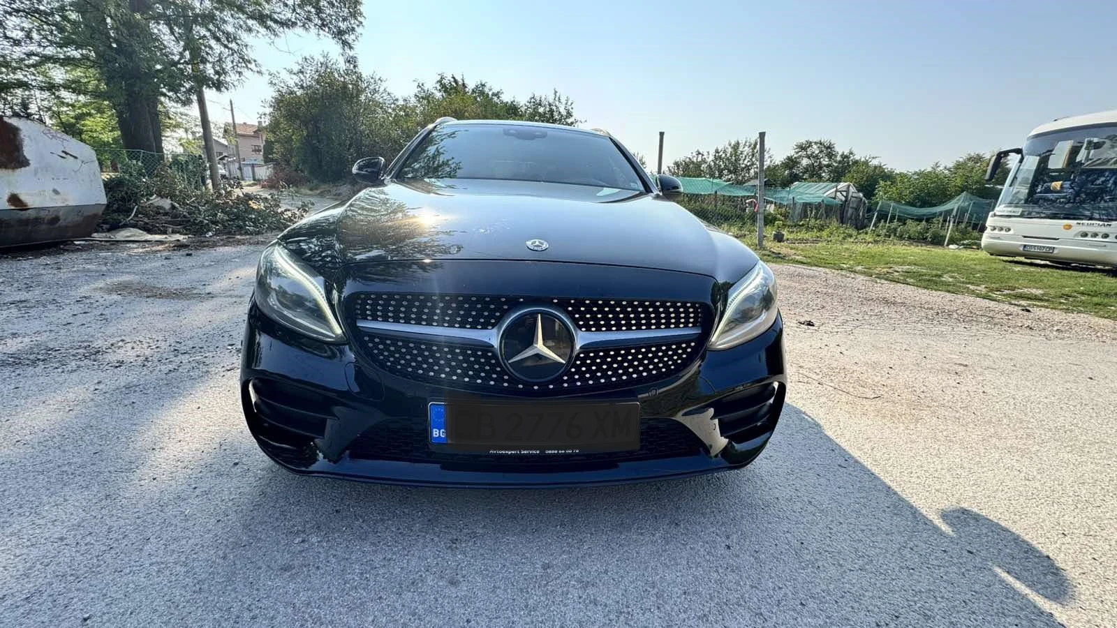 Mercedes-Benz C 220 C220D AMG/DIGITAL/KYLESSGO/DISTRONIC+ /LEATHER/FUL, снимка 8 - Автомобили и джипове - 53890985