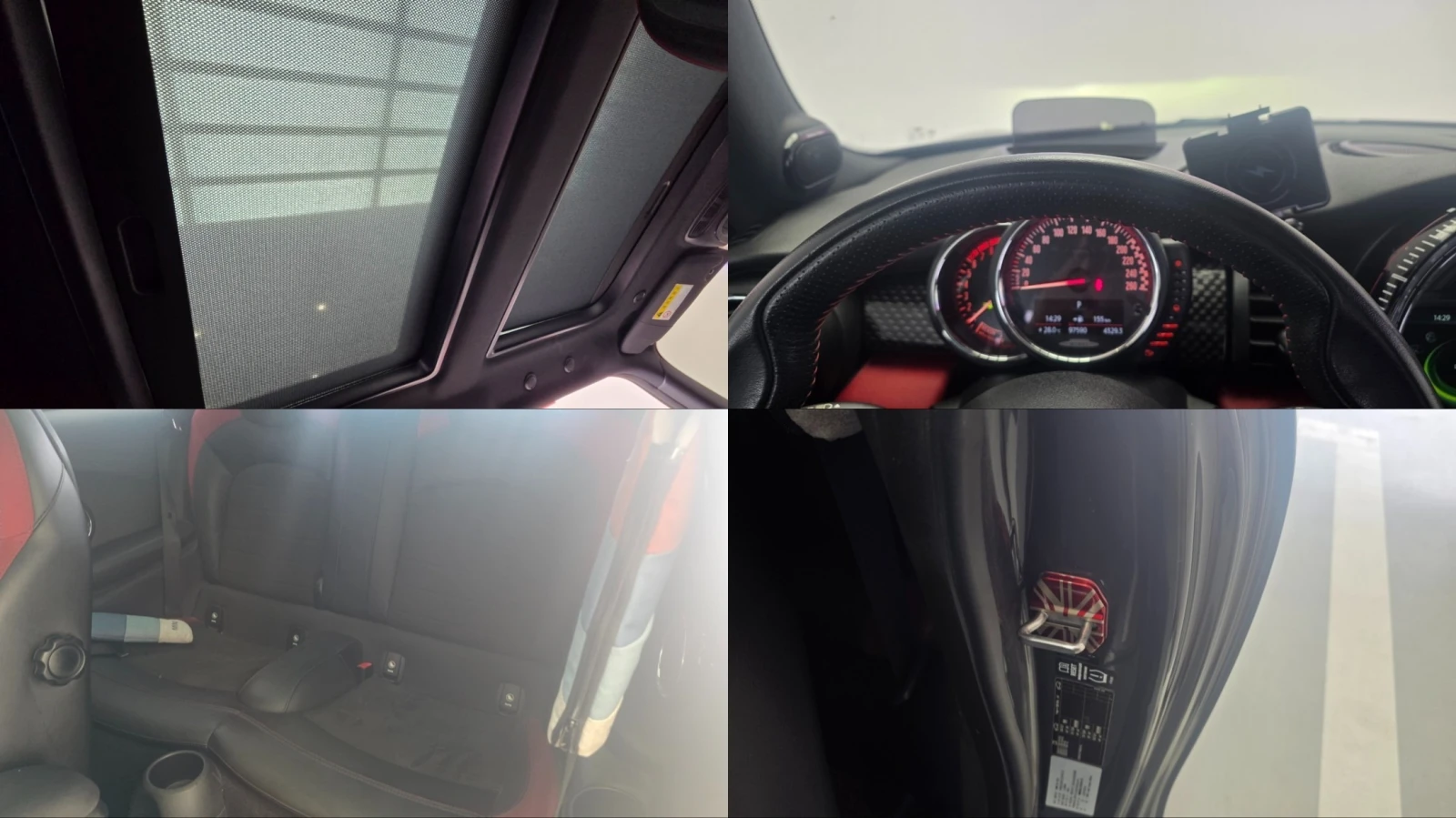 Mini Cooper s B48 JCW * HUD * ПОДГРЕВ * ПАНОРАМА, снимка 14 - Автомобили и джипове - 55395380