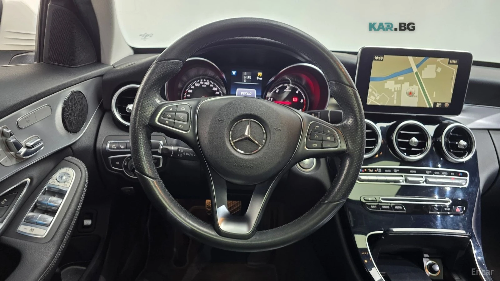 Mercedes-Benz C 220 Avangarde* КОЖА* НАВИ* ПАНО, снимка 12 - Автомобили и джипове - 55414898