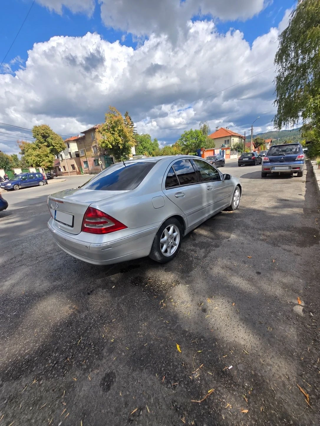 Mercedes-Benz C 270 2.7CDI 171к.с. 2004г., снимка 4 - Автомобили и джипове - 56175834