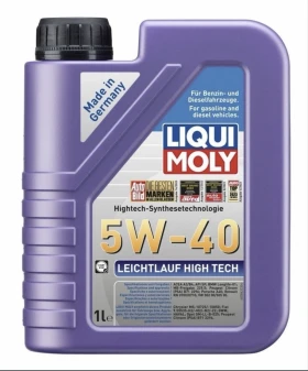 LIQUI MOLY Engine oil 5W-40 Leichtlauf High Tech 1L, снимка 3