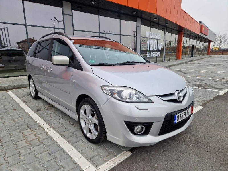 Mazda 5 7 места , фейс, кожен салон , снимка 1 - Автомобили и джипове - 48477389