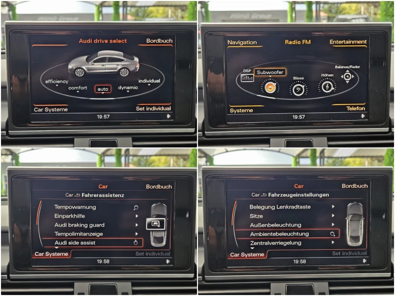 Audi A7 S-LINE/3.0TDI/GERMANY/DISTR/LINE ASSYST/MEMORY/LIZ, снимка 14 - Автомобили и джипове - 52165711