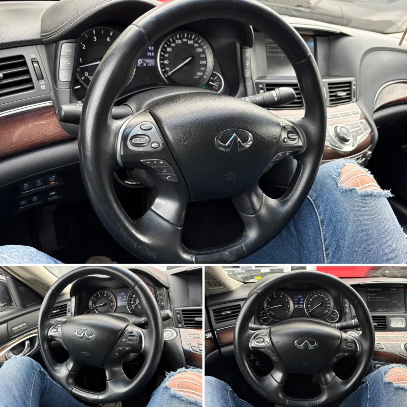 Infiniti M 3.0D Full Max* Distronic* Обдухване* 7G* 238кс* , снимка 14 - Автомобили и джипове - 53283937