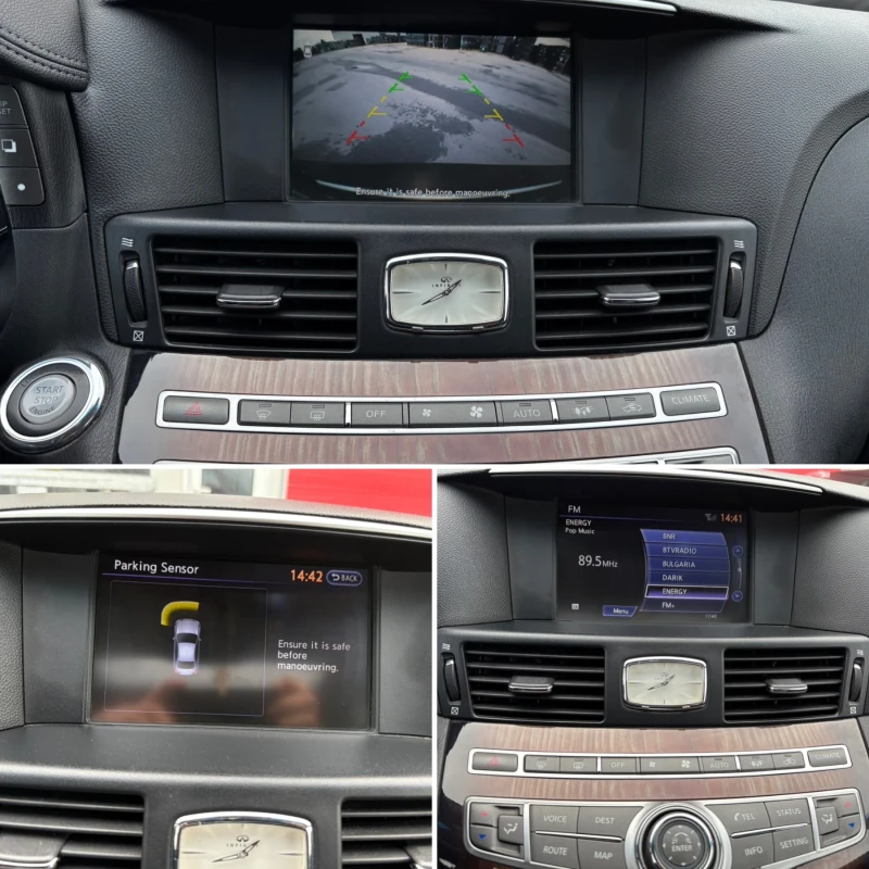 Infiniti M 3.0D Full Max* Distronic* Обдухване* 7G* 238кс* , снимка 17 - Автомобили и джипове - 53283937