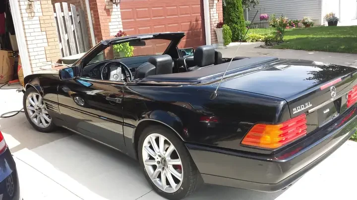 Mercedes-Benz SL 500 * ПОДГРЕВ * MEMORY SEATS, снимка 3 - Автомобили и джипове - 54869054