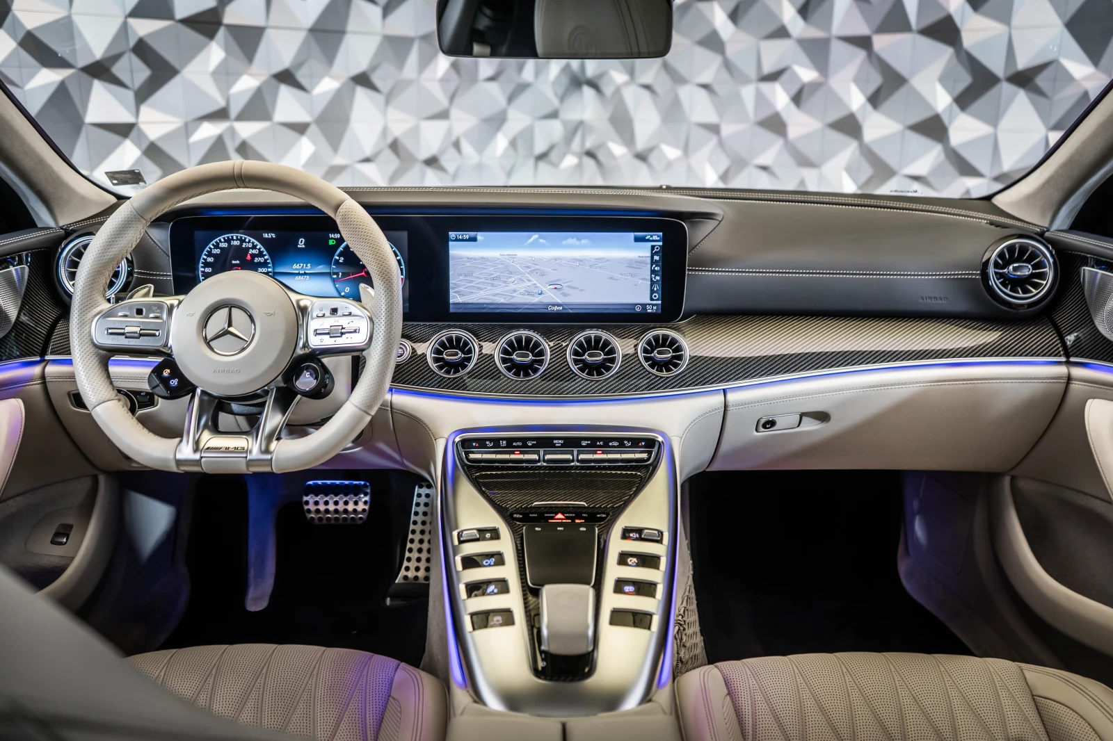 Mercedes-Benz GT 63s AMG 4M+ Carbon* Burmester*  | Mobile.bg   11