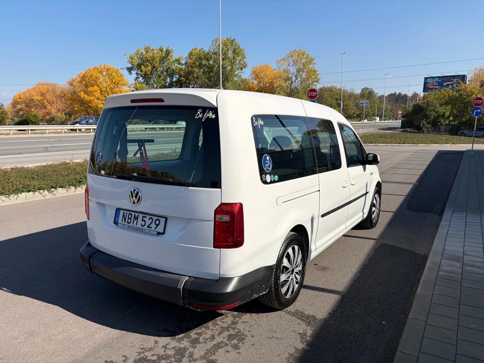 VW Caddy 1.4 TGI MAXI Life Фабр Метан Инвалидна рампа - изображение 5