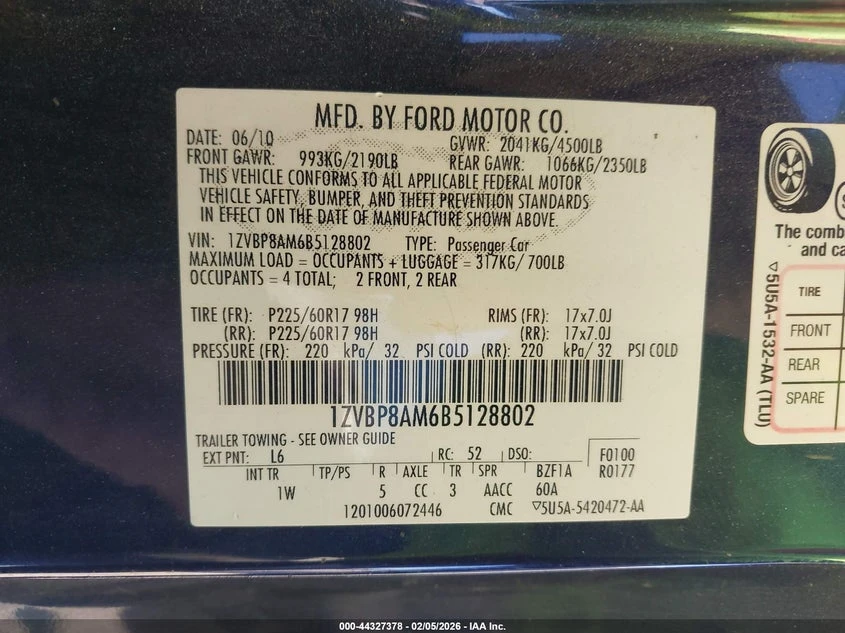 Ford Mustang 3.7l V6, снимка 9 - Автомобили и джипове - 53907375