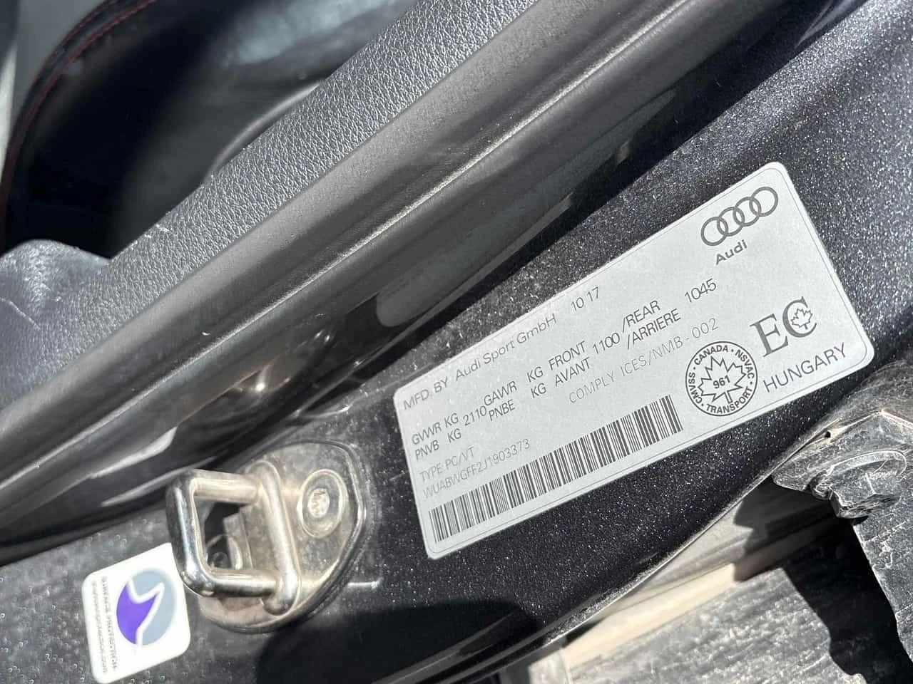 Audi Rs3 * ПОДГРЕВ* ДВА КЛЮЧА * KEYLESS * , снимка 10 - Автомобили и джипове - 56208574