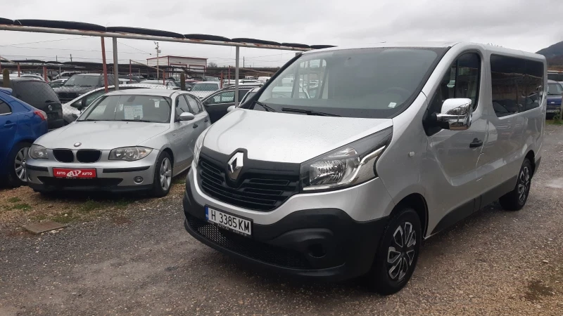 Renault Trafic 1, 6D-95 k.s.-8 места-ТОП състоние, снимка 2 - Бусове и автобуси - 52339303