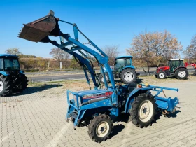 Трактор ISEKI TL210 челен товарач, снимка 1