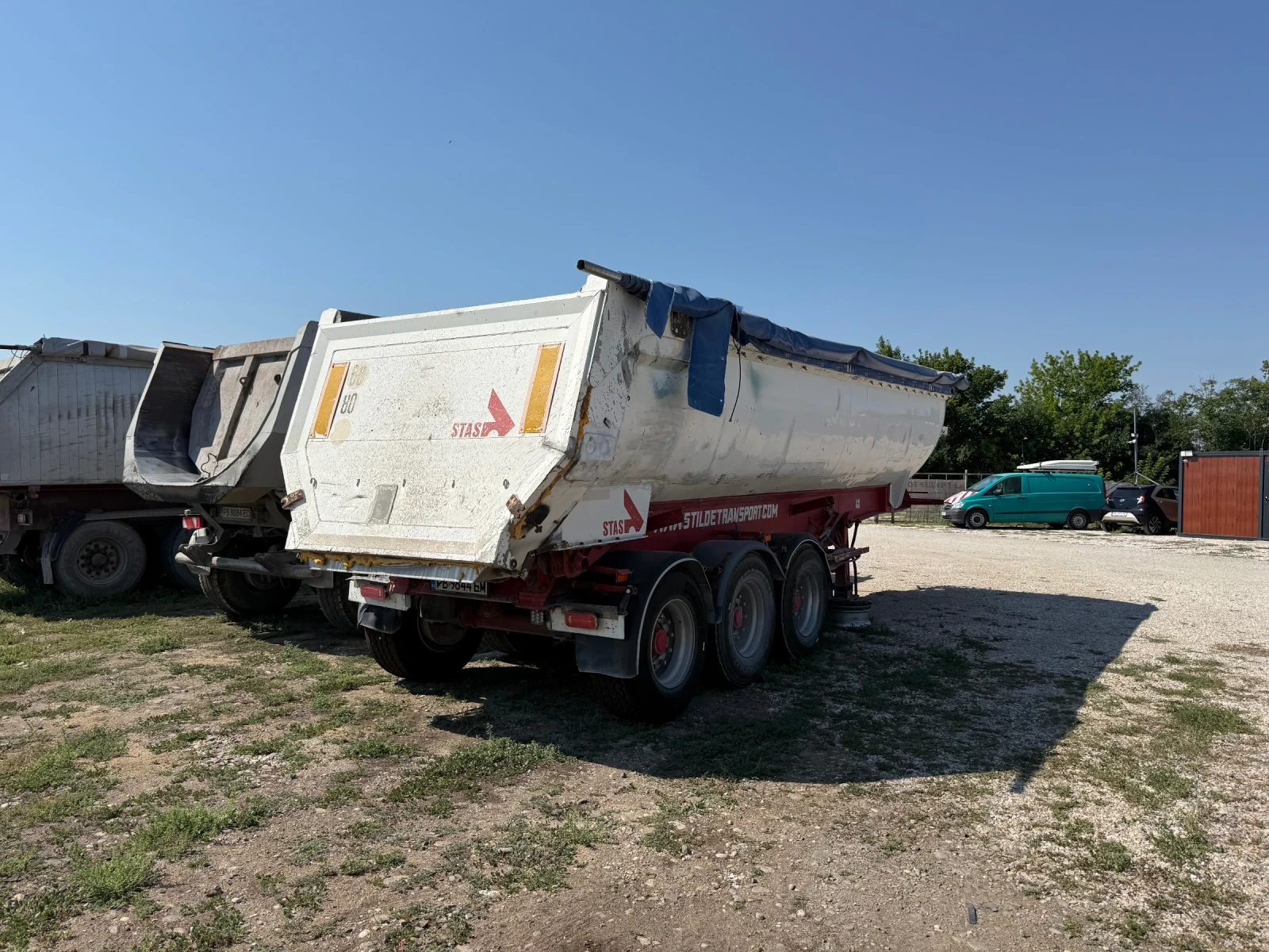 Полуремарке Stas S 34 3 A5, снимка 3 - Ремаркета - 55563918