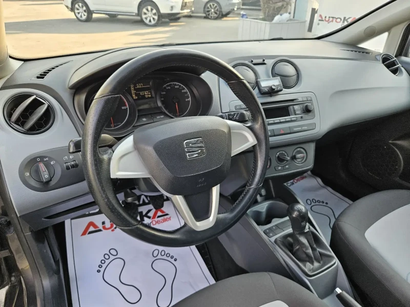Seat Ibiza 1.2TDI-75кс= FACELIFT= 163.000km= 2014г, снимка 8 - Автомобили и джипове - 51596373