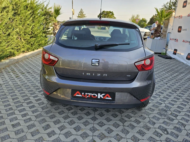 Seat Ibiza 1.2TDI-75кс= FACELIFT= 163.000km= 2014г, снимка 4 - Автомобили и джипове - 51596373