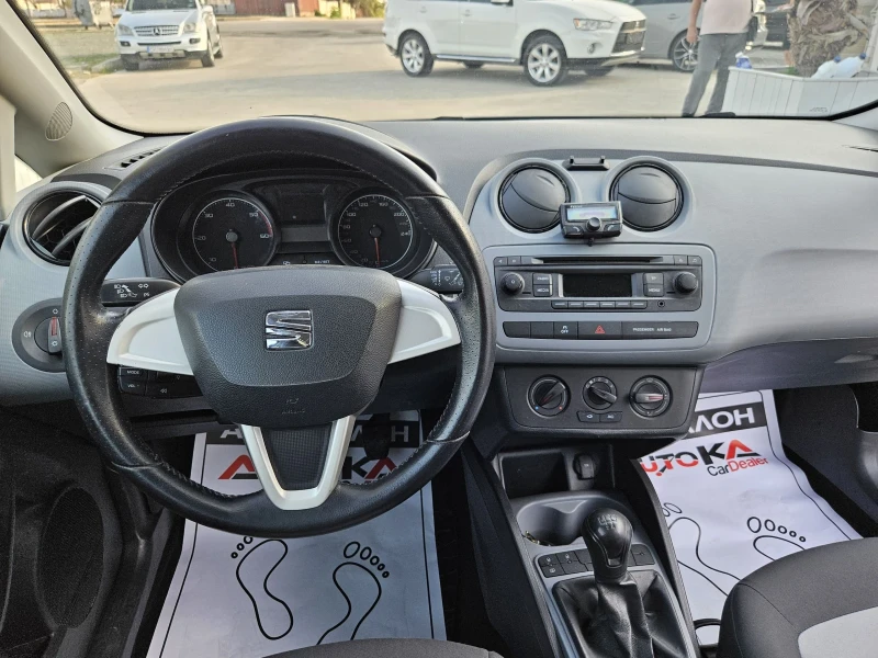 Seat Ibiza 1.2TDI-75кс= FACELIFT= 163.000km= 2014г, снимка 11 - Автомобили и джипове - 51596373