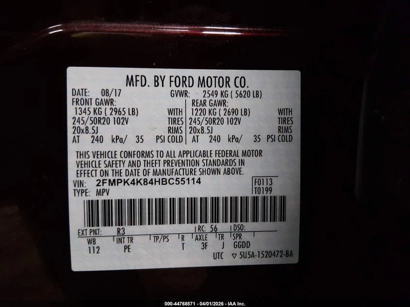 Ford Edge 3.5l Titanium, снимка 9 - Автомобили и джипове - 54307227