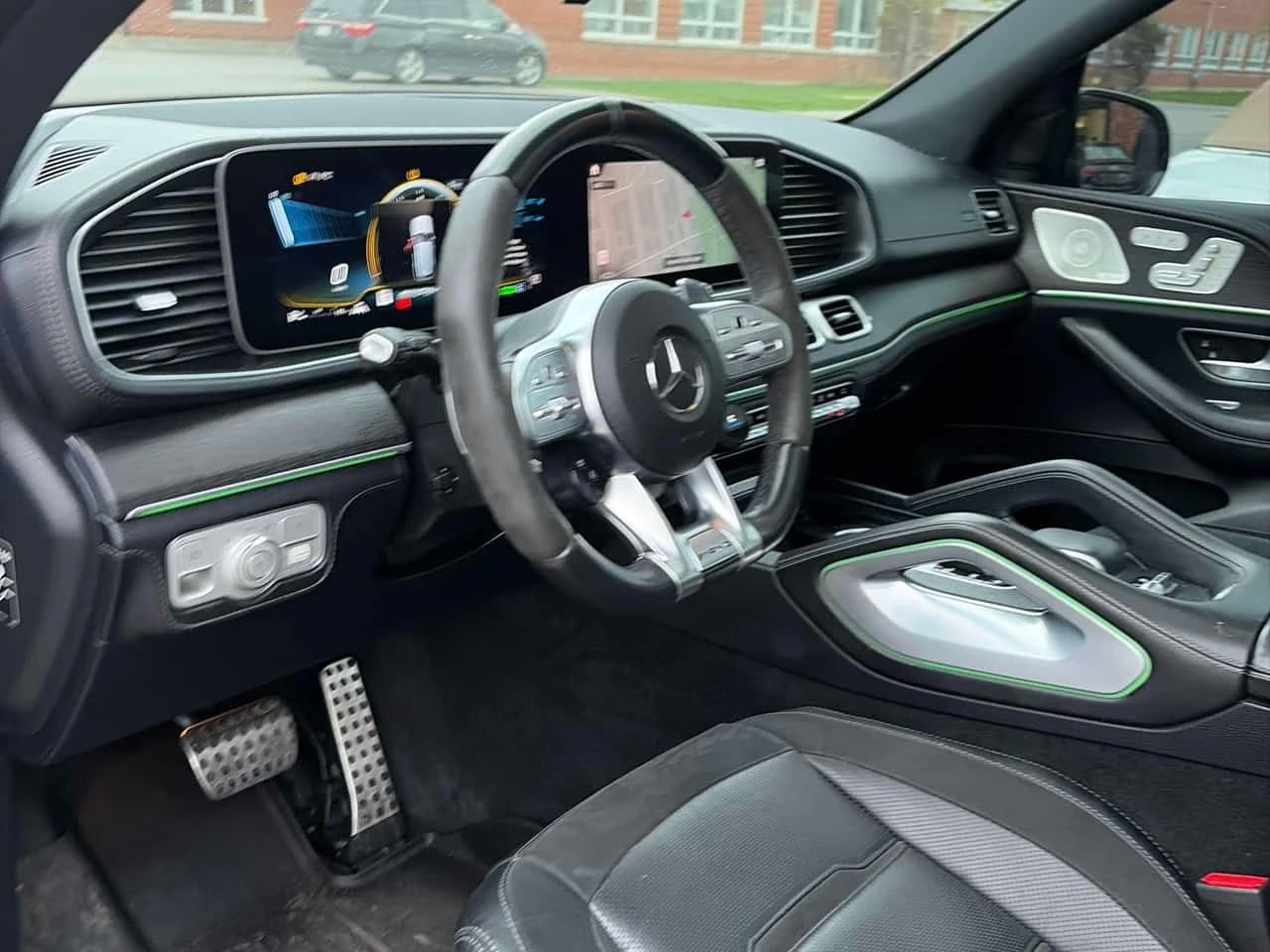 Mercedes-Benz GLE 53 4MATIC BURMESTER* 360* DISTRONIC* ОБДУХВАНЕ* АМБИЕНТНО* , снимка 5 - Автомобили и джипове - 54433376