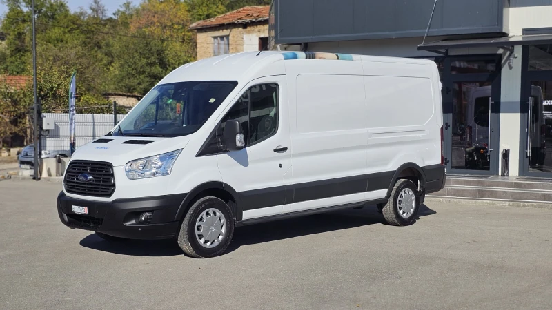 Ford Transit 2.0TDCi 6SP CH-КЛИМА-СЕРВИЗНА ИСТ-ТОП СЪСТ.-ЛИЗИНГ, снимка 3 - Бусове и автобуси - 47594711