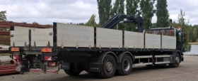 Scania P 380 6x2+ HIAB 122 ПЛАТФОРМА 10.2 м, снимка 3