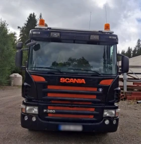 Scania P 380 6x2+ HIAB 122 ПЛАТФОРМА 10.2 м, снимка 2