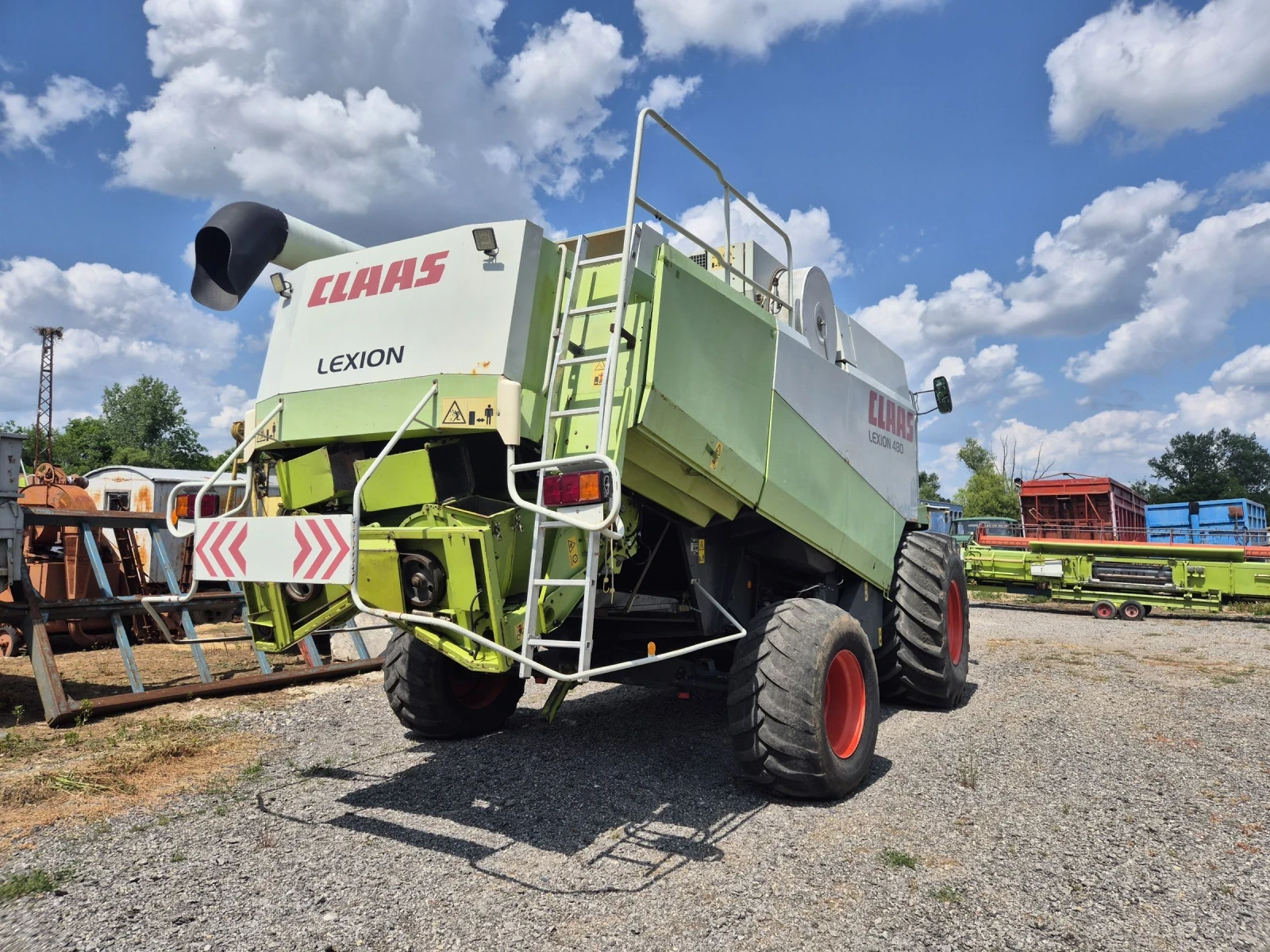 Комбайн Claas 480 Evolution - изображение 4