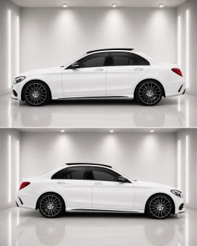 Mercedes-Benz C 400 C400 AMG 400+ + кс 4 Matic- Airmatic TOP !!!, снимка 7
