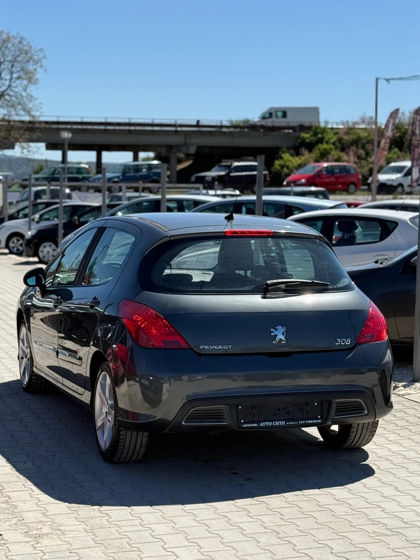 Peugeot 308 1.6* Автомат* Панорама* Кожа* Франция* Реална*  - изображение 9