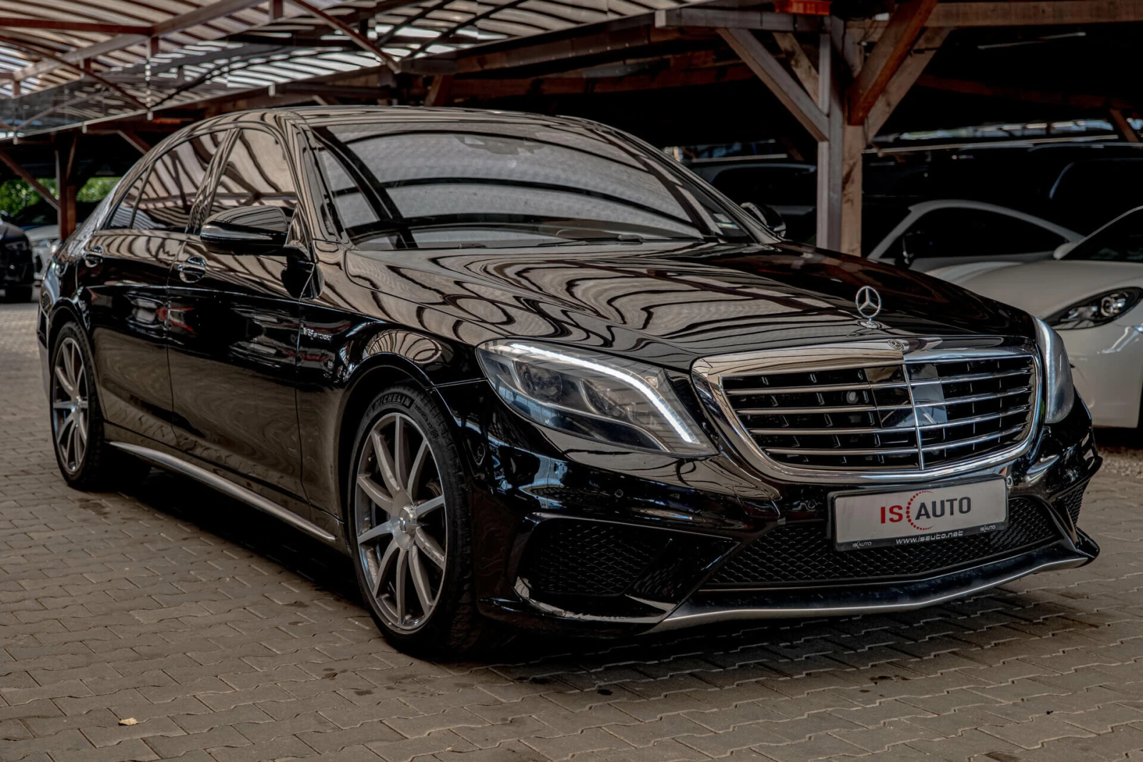 Mercedes-Benz S 63 AMG Long/4Matic/3D Burmester/RSE/Обдухване/Камера/Пано - изображение 3