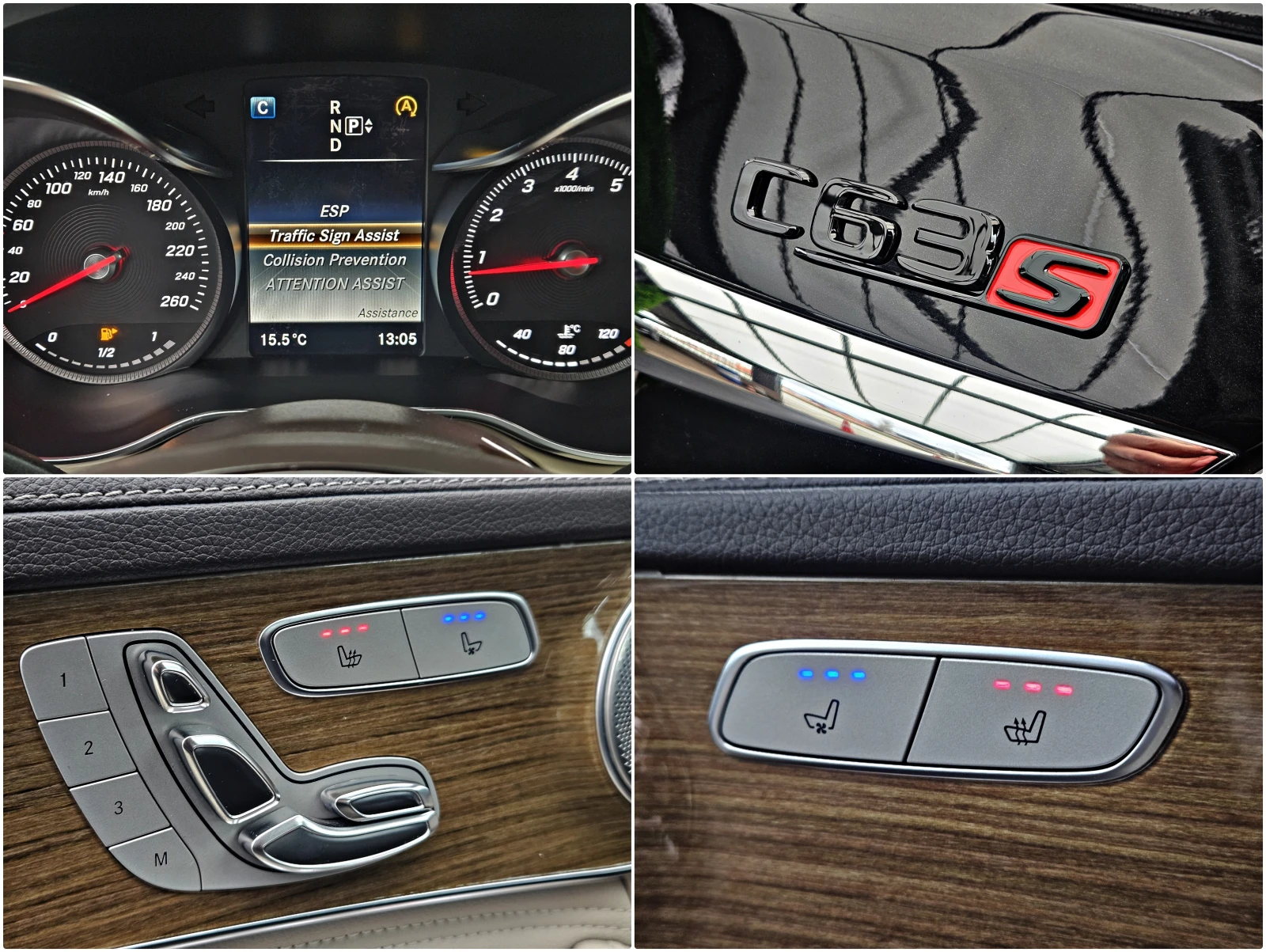 Mercedes-Benz C 200 C 6.3S/AMG/GERMANY/CAMERA///AMBIENT/LI | Mobile.bg   13