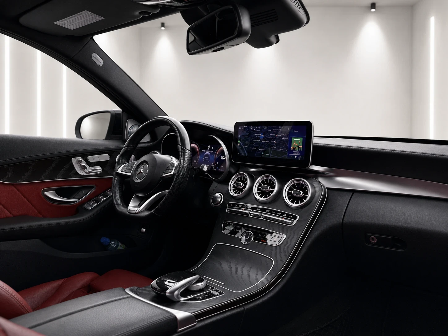 Mercedes-Benz C 400 C400 AMG 400+ + кс 4 Matic- Airmatic TOP !!!, снимка 10 - Автомобили и джипове - 54559710
