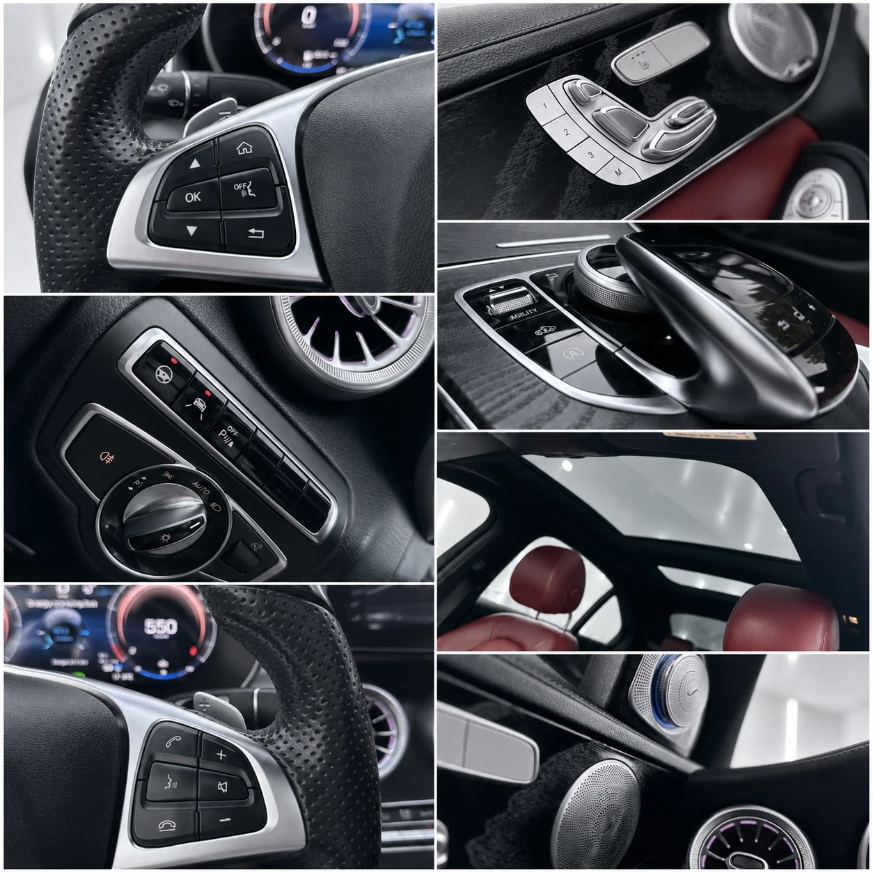 Mercedes-Benz C 400 C400 AMG 400+ + кс 4 Matic- Airmatic TOP !!!, снимка 12 - Автомобили и джипове - 54559710
