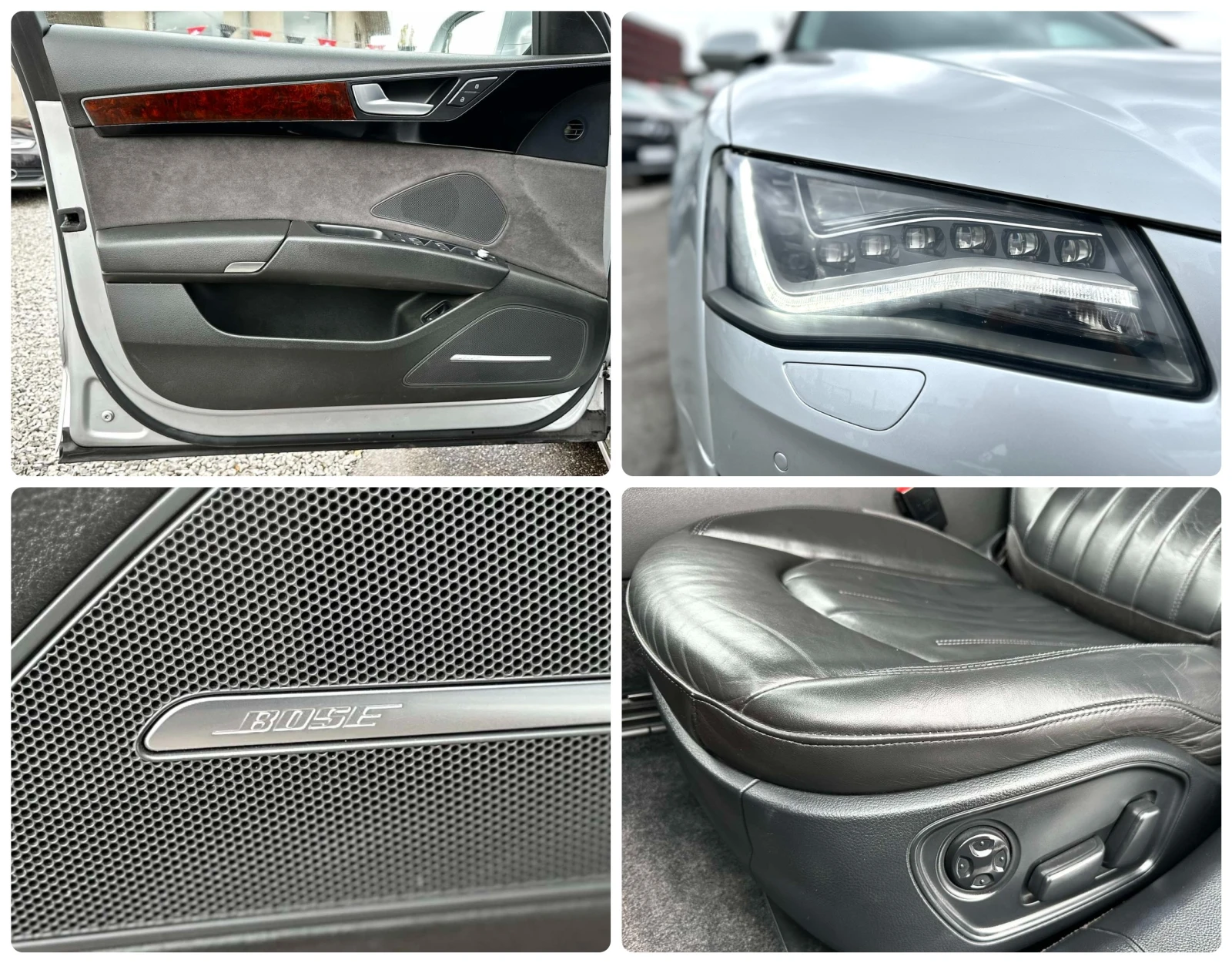 Audi A8 3.0TDI 250HP QUATTRO BOSE MATRIX, снимка 15 - Автомобили и джипове - 54640391