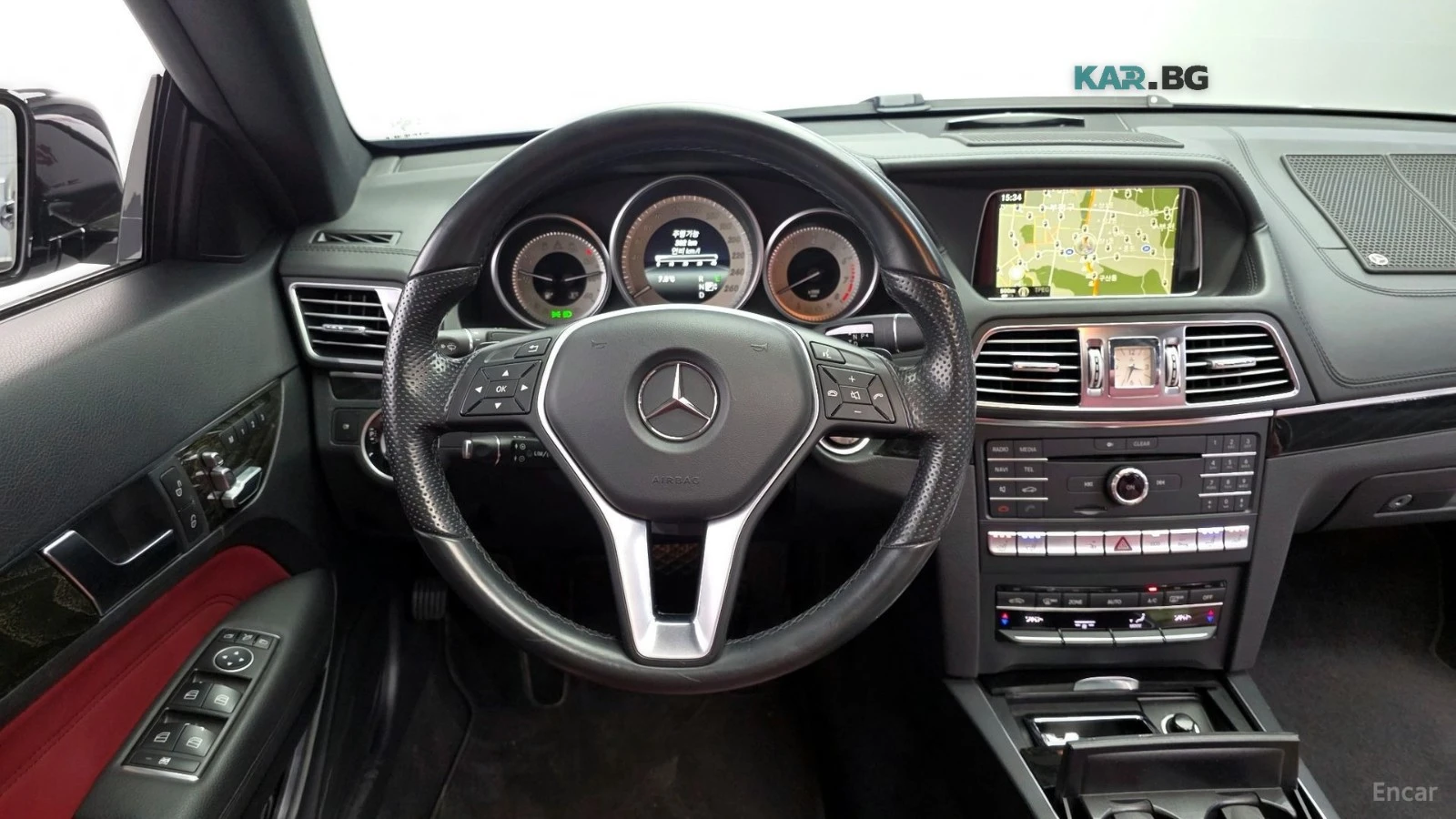 Mercedes-Benz E 400 W212* ЧЕРВЕНА КОЖА* ОБДУХВ* ПОДГР* ПАНО* НАВИ* , снимка 13 - Автомобили и джипове - 55891699