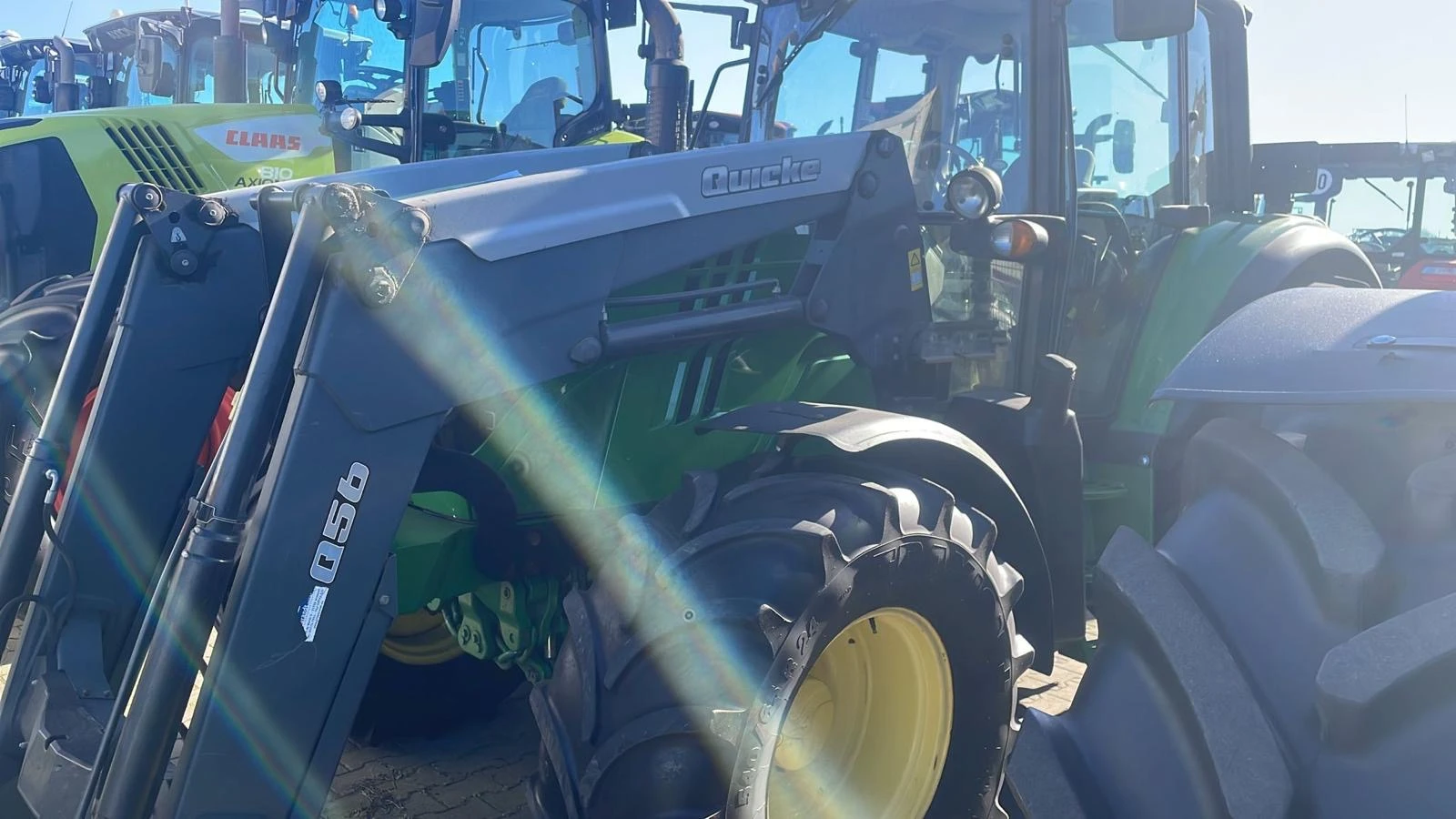 Трактор John Deere 6115M С ТОВАРАЧ POWER QUAD ЛИЗИНГ | Mobile.bg — изображение 1