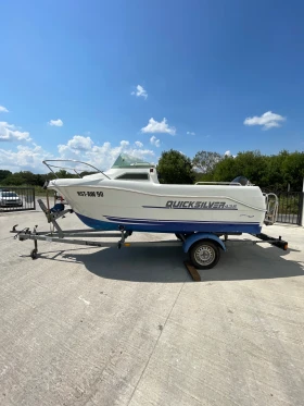 Лодка Quicksilver 435+ колесар, снимка 4