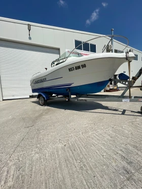 Лодка Quicksilver 435+ колесар, снимка 7
