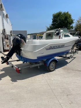 Лодка Quicksilver 435+ колесар, снимка 2