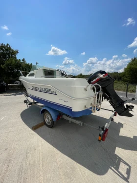 Лодка Quicksilver 435+ колесар, снимка 3