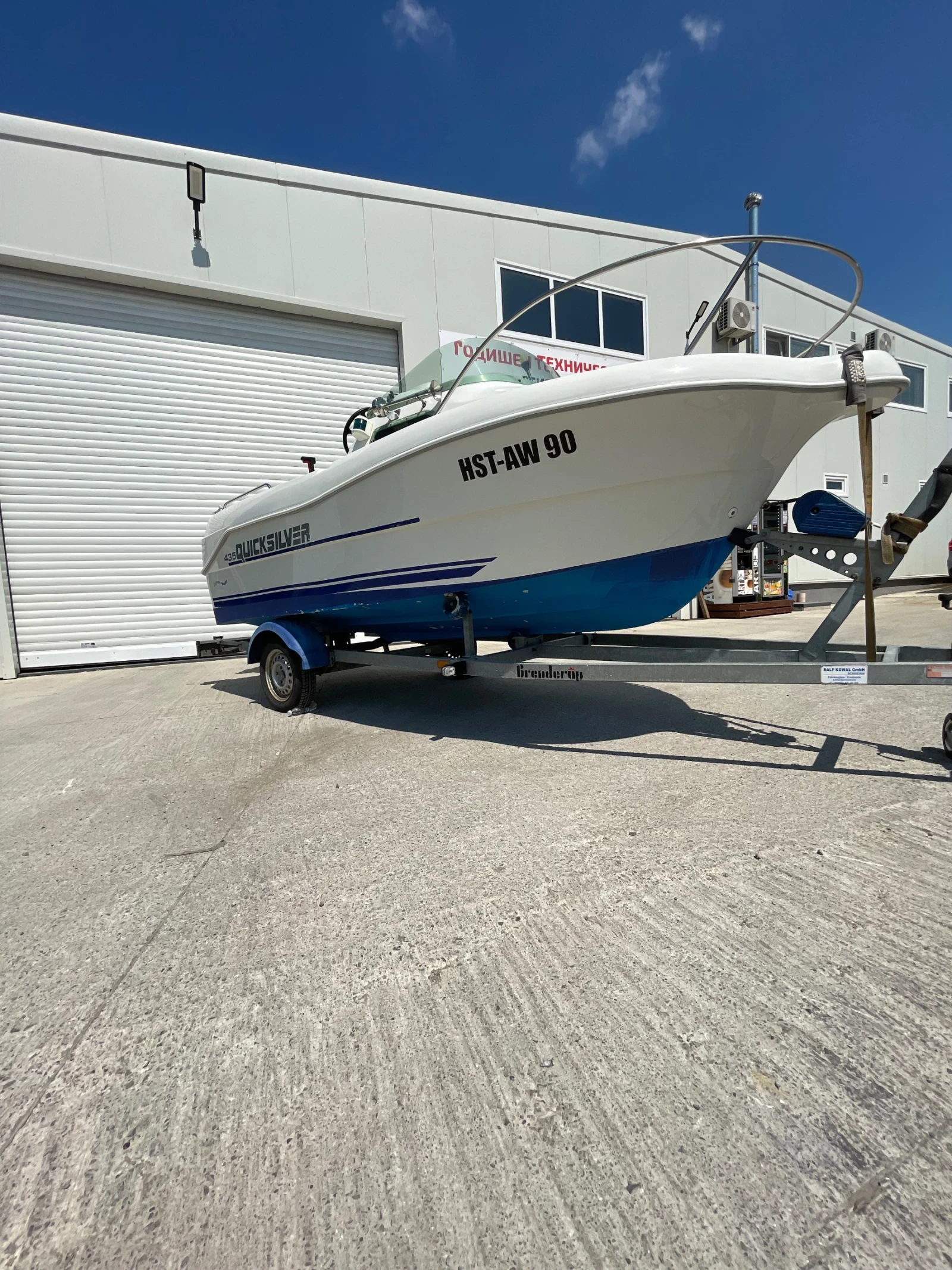 Лодка Quicksilver 435+ колесар, снимка 7 - Воден транспорт - 55686681